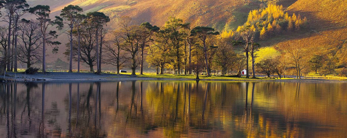 UK, England, Cumbria, Lake District National Park, Lake Buttermere --- Image by © SuperStock/Corbis